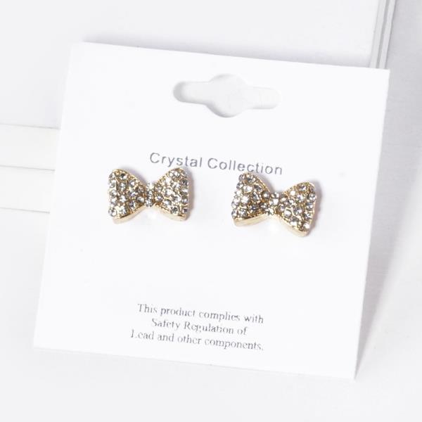 Ribbon Post Earring