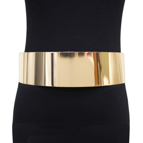 WIDE METAL HARD PLATE BELT