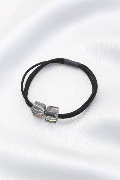 DOUBLE CUBE HAIR TIE