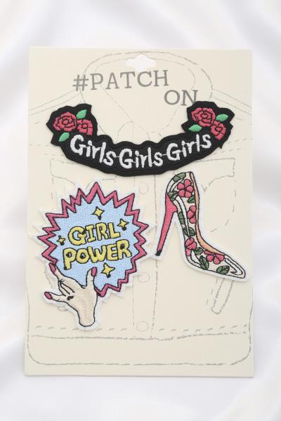 Girls Girls Girls Patch Set