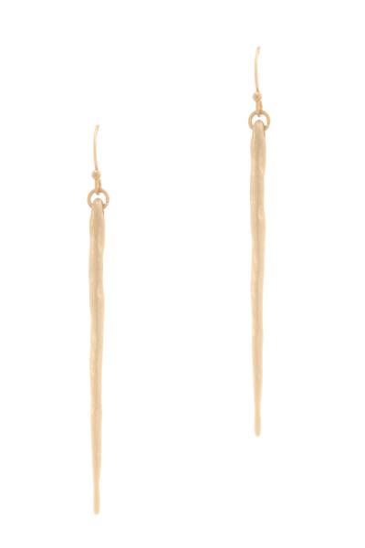 Metal Stick Bar Drop Earring