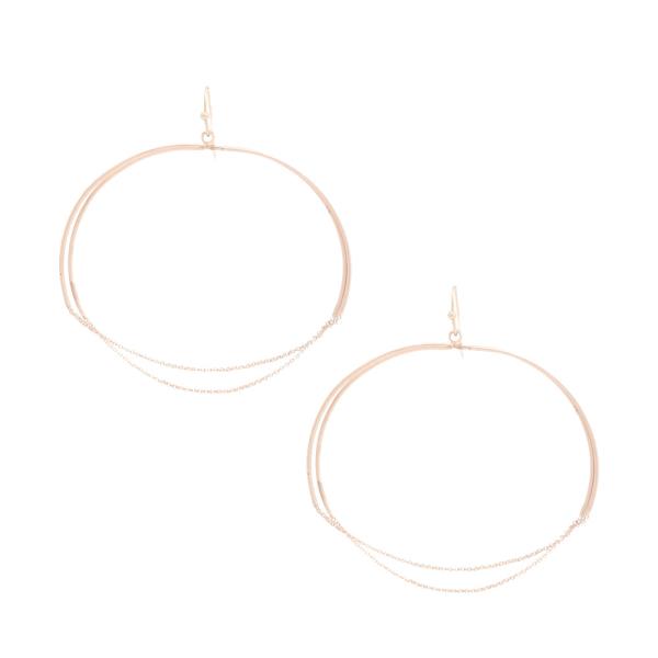 Metal Hoop Earring