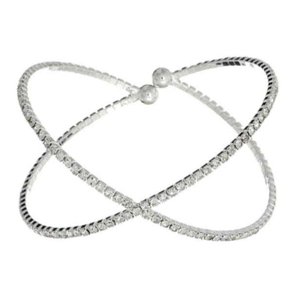 PAVE RHINESTONE CUFF BRACELET