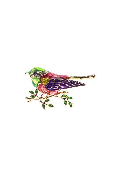 CUTE SPARROW BROOCH