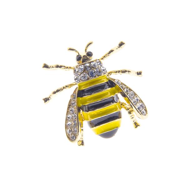 EPOXY BEE BROOCH