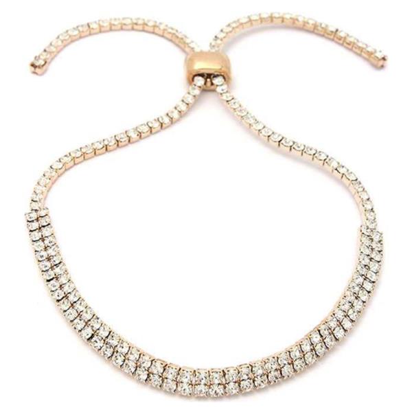 RHINESTONE SLIDE BRACELET