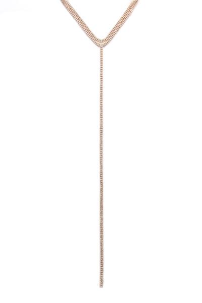 RHINESTONE Y NECKLACE