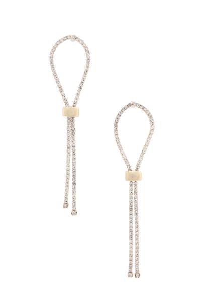 Rhinestone Drop Earring