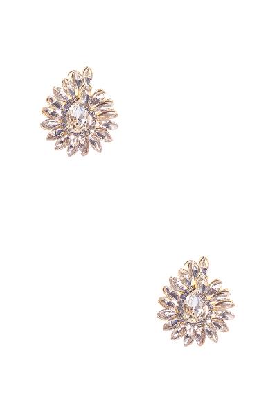 Cluster Bridal Clip Earring