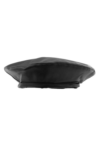SMOOTH PLAIN BERET HAT.