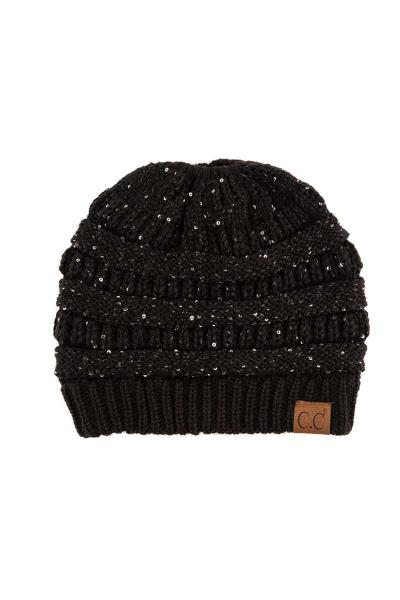 CC SEQUIN TAIL BEANIE