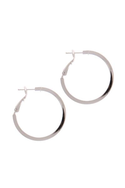 14K Gold Dipped Metal Hoop Earring