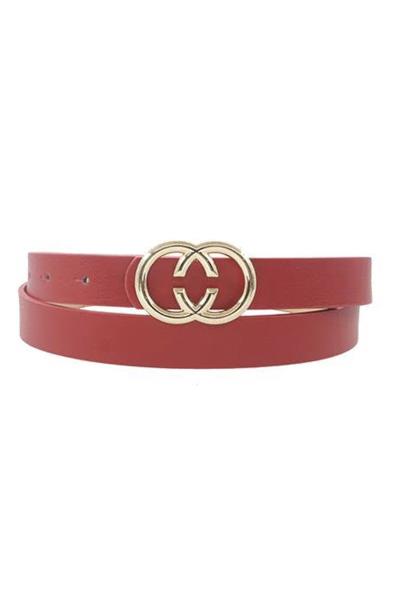 CENTER CUT DOUBLE LOOP STANDARD BELT