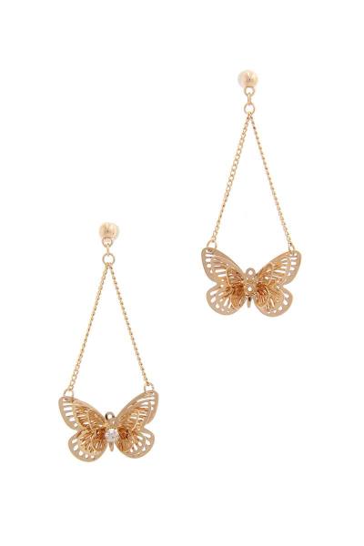 Butterfly Dangle Drop Earring