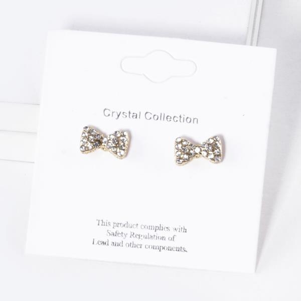 Ribbon Post Earring