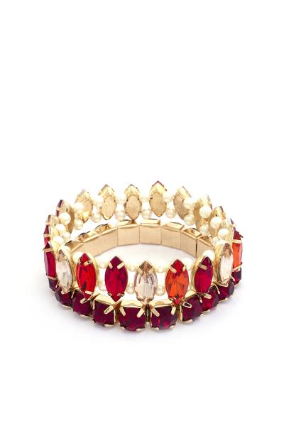 Marquise Square Crystal Bracelet