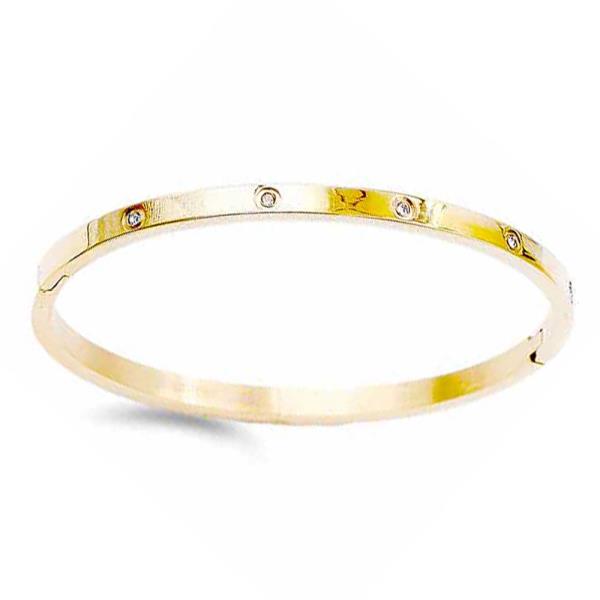 STAINLESS STEEL BASIC METAL BRACELET