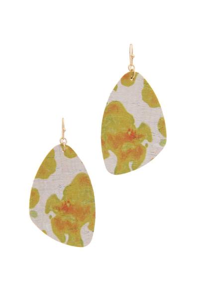 Multi Color Drop Earring