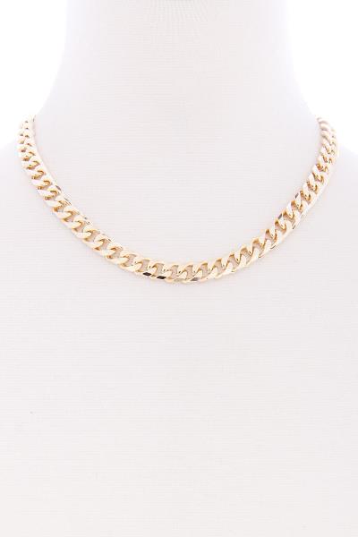 Classic Simple Metal Chain Necklace