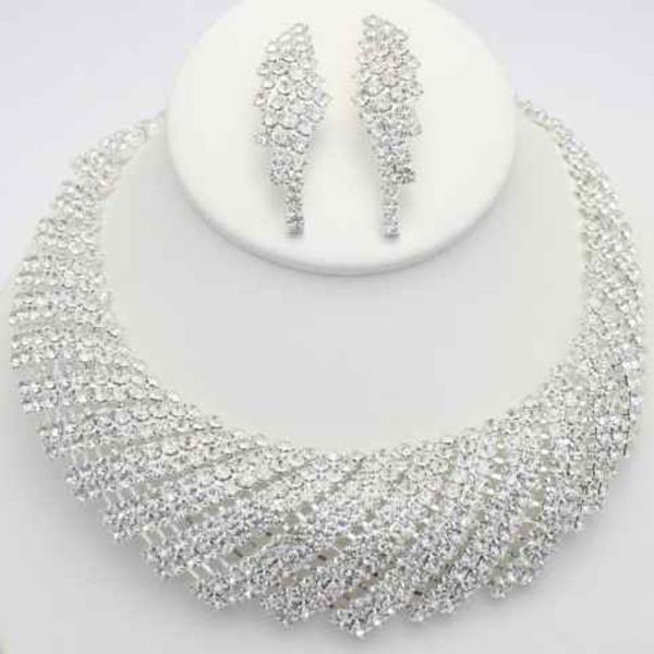 Bridal Rhinestone Necklace