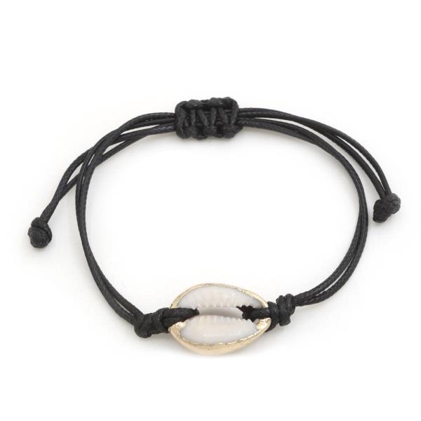 Cowrie Seashell Bracelet
