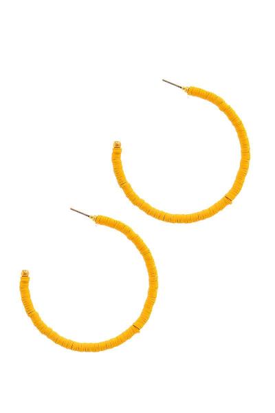 Color C Hoop Earring