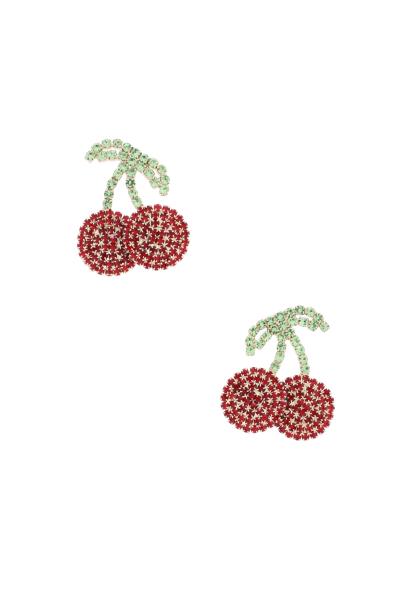 Cherry Rhinestone Earring