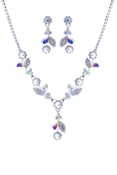 Pearl Rhinestone Necklace