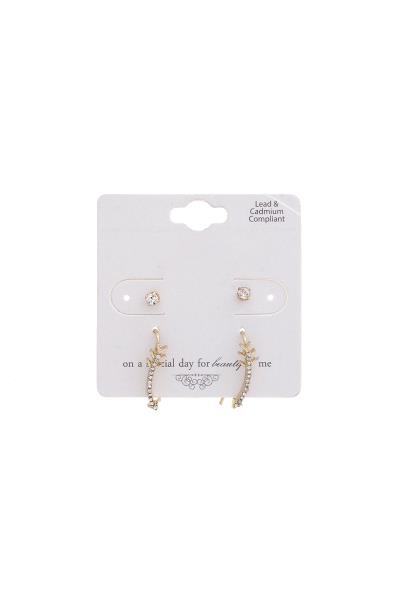 Arrow Rhinestone Earring