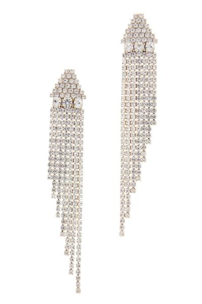Rhinestone Drop Earring
