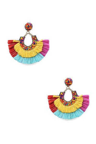 Soft Stylish Tassel Shaped Earring