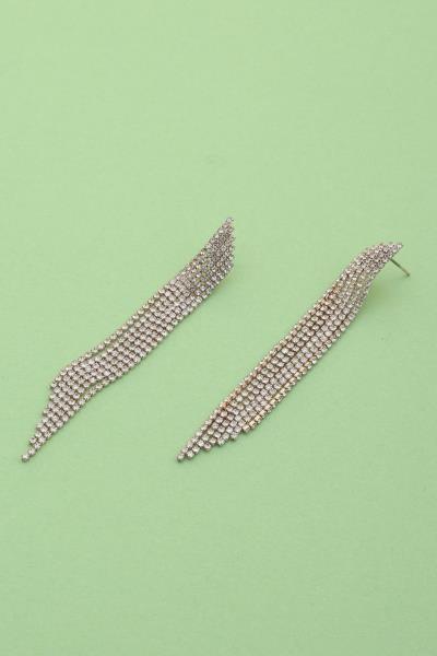 Rhinestone Dangle Earring