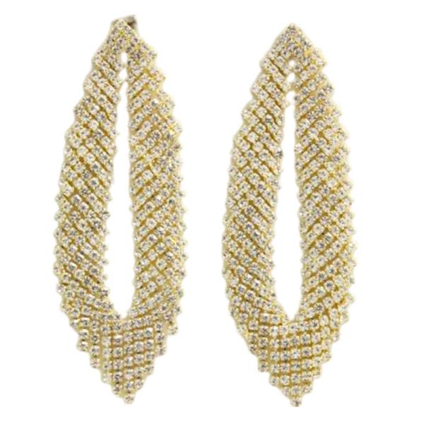 Rhinestone Bridal Dangle Earring