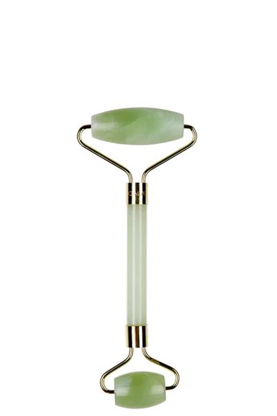 JADE FACIAL ROLLER (GOLD DETAIL)