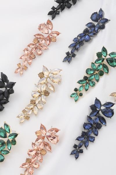 Teardrop Marquise Rhinestone Earring