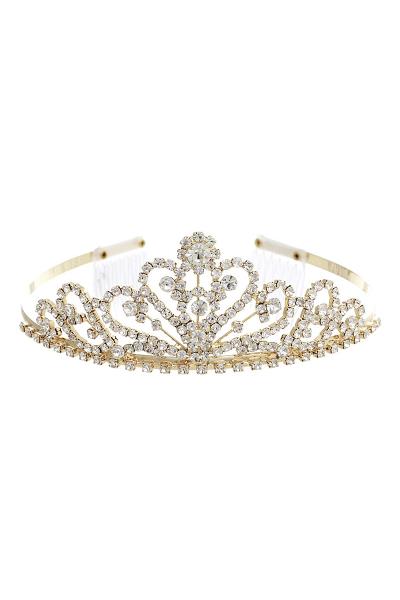 FASHION MULTI RHINESTONE PRINCESS TIARA CROWN