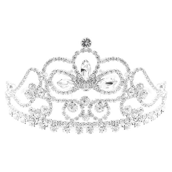 FASHION ROYAL CRYSTAL RHINESTONE TIARA