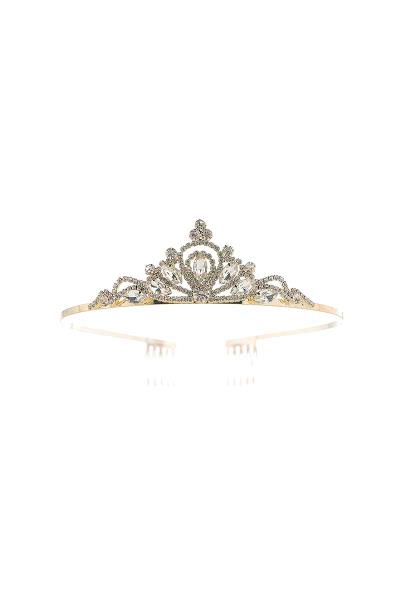 LUXURY RHINESTONE CRYSTAL CROWN HAIR TIARA