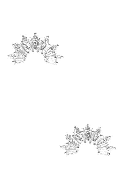 Crystal Spike Earring