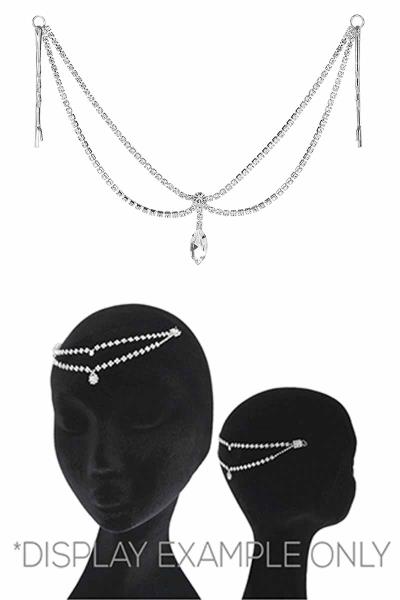 RHINESTONE HAIR HEAD CHAIN
