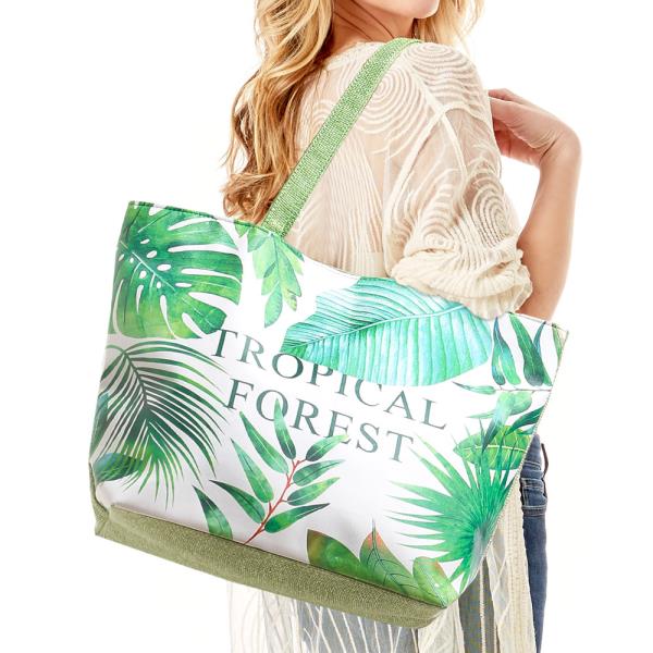 `LET`S RUN AWAY TO THE SEA` WHALE TOTE BAG