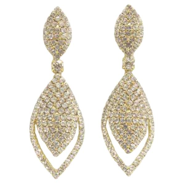 Marquise Rhinestone Dangle Earring