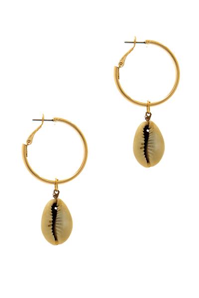CHIC FASHION SEA SHELL EARRING