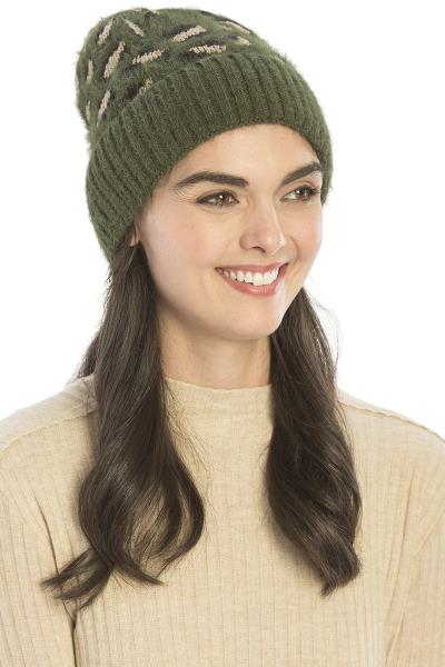 LEOPARD PATTERN BEANIE