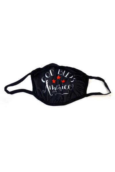 God Bless America Printed Mask 1 Dozen