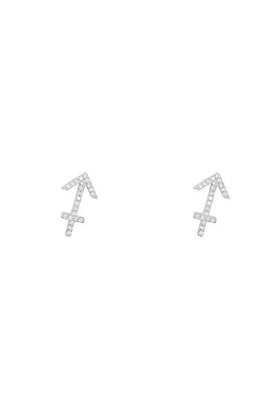SELECT BOX 14K GOLD DIPPED SAGITARIUS EARRING