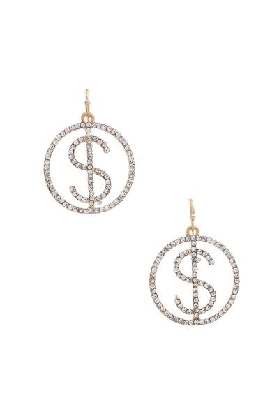 SODAJO Money Sign Earring