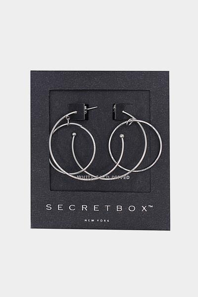SELECT BOX 14K Gold Dipped Hoop Earring