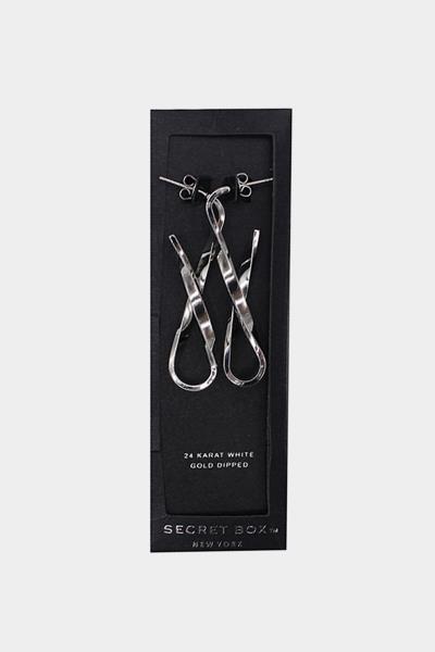 SELECT BOX 14K Gold Dipped Twist Earring
