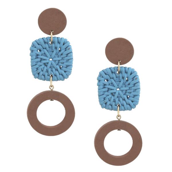 Multi Shape Dangle Earring